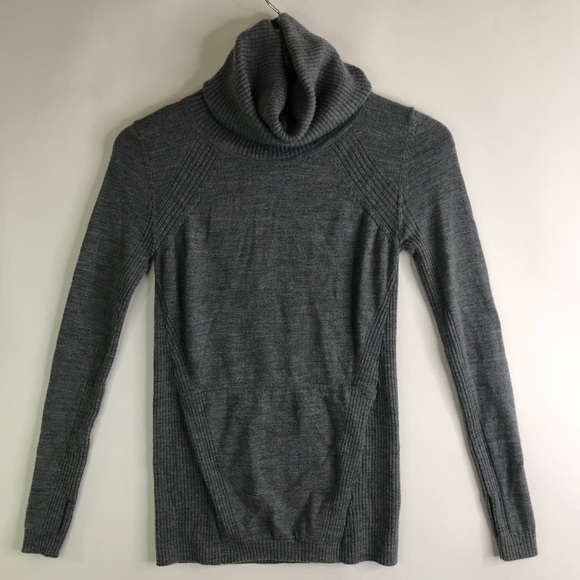 Lululemon Sweat And Savasana Gray Sweater 2